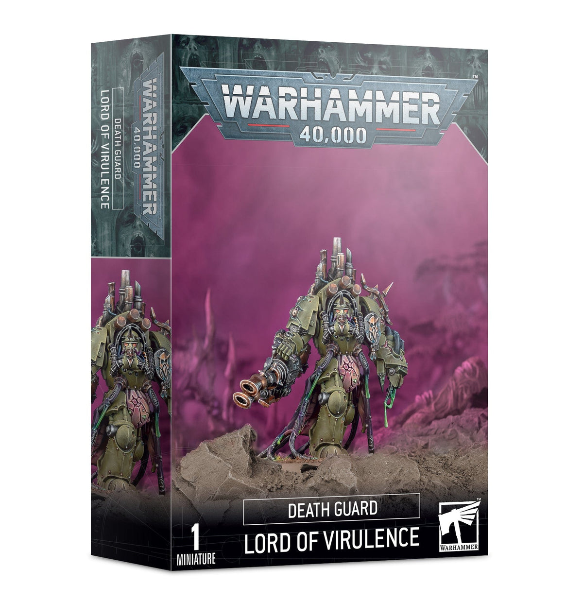 Games Workshop Tabletop Games > Games Workshop > Warhammer 40k > Deathguard Warhammer 40k - Death Guard: Lord of Virulence 5011921138876 43-77