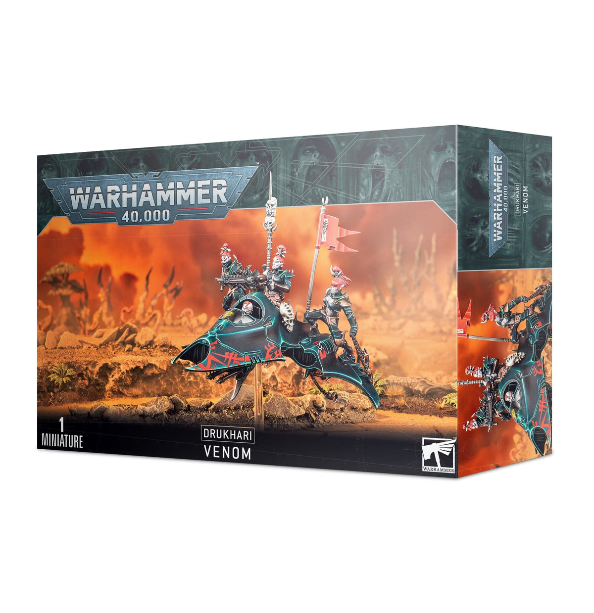 Games Workshop Tabletop Games > Games Workshop > Warhammer 40k > Drukhari Warhammer 40k: Drukhari - Venom 5011921155866 45-18