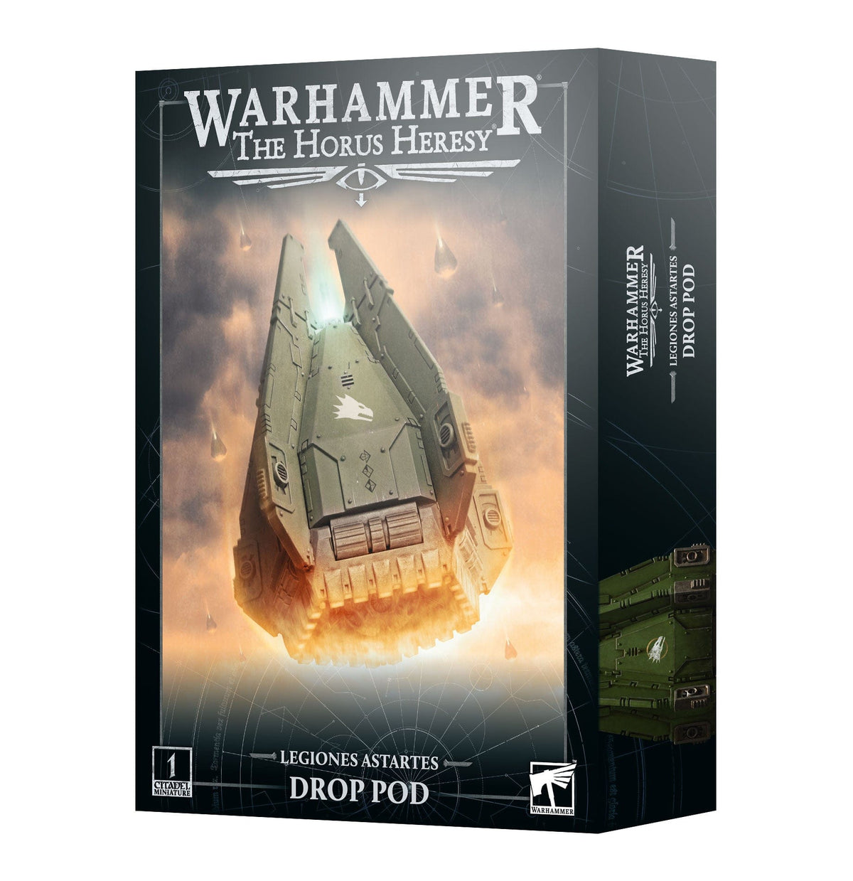 Games Workshop Tabletop Games > Games Workshop > Warhammer 40k > Horus Heresy Warhammer 40K - LEGIONES ASTARTES: DROP POD 5011921259830 31-136