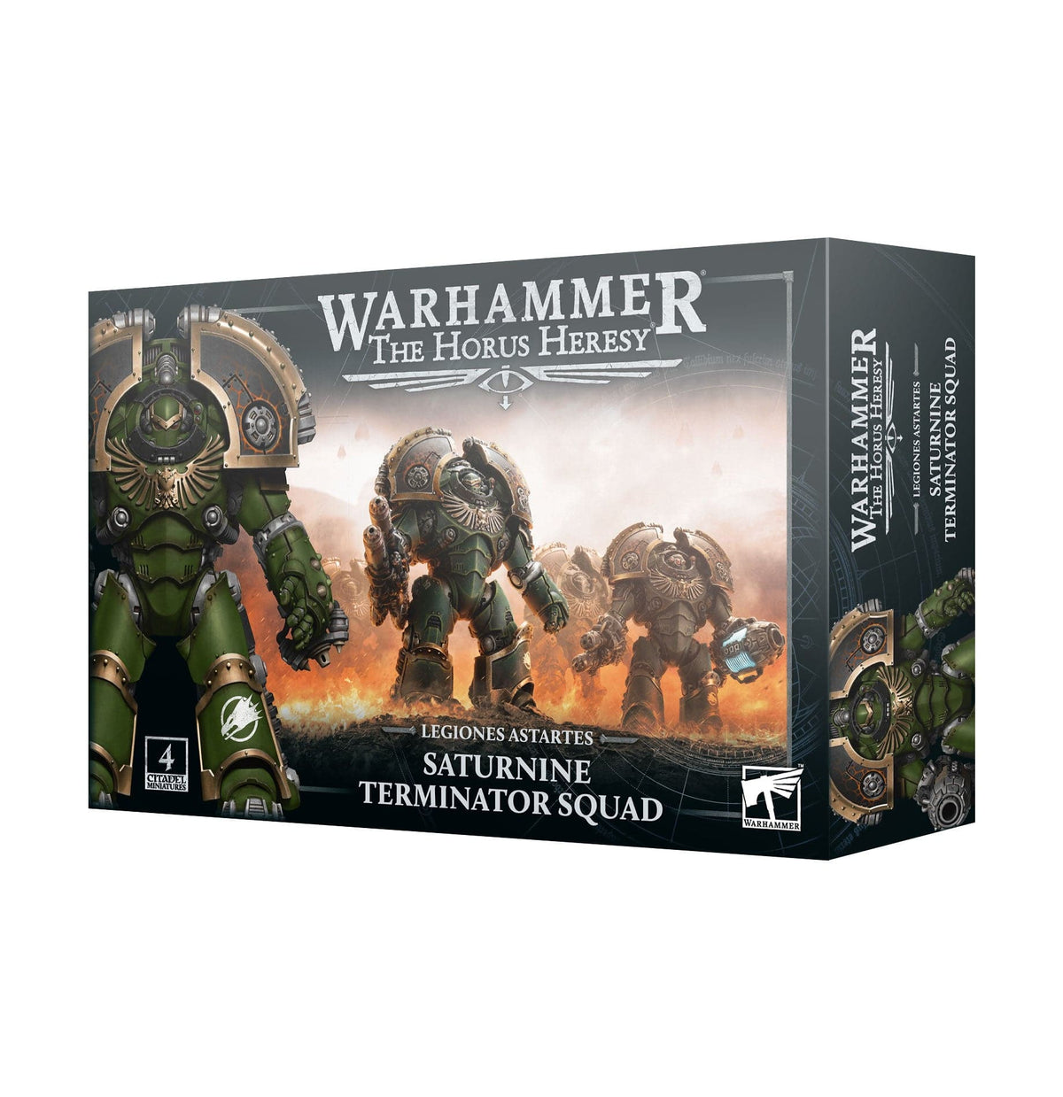Games Workshop Tabletop Games > Games Workshop > Warhammer 40k > Horus Heresy Warhammer 40K - LEGIONES ASTARTES: SATURNINE TERMINATORS 5011921241491 31-124
