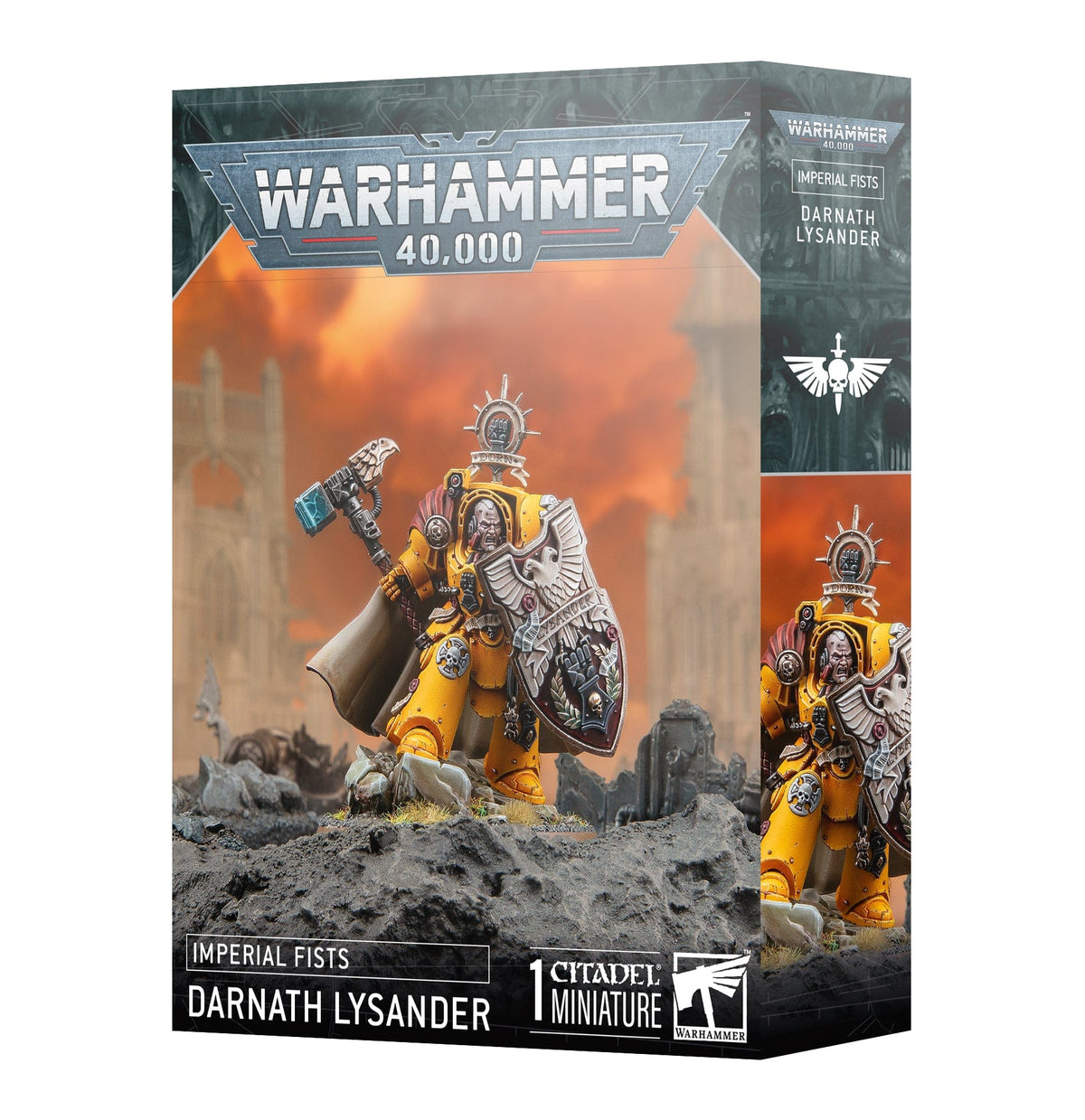 Games Workshop Tabletop Games > Games Workshop > Warhammer 40k > Imperial Fists Warhammer 40K - Imperial Fists: Darnath Lysander 5011921248261 55-61