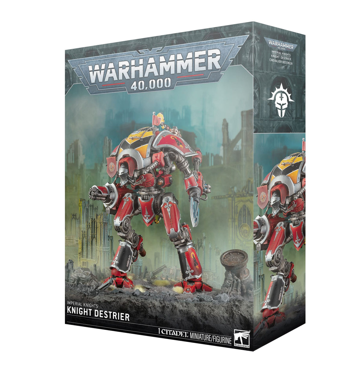 Games Workshop Tabletop Games > Games Workshop > Warhammer 40k > Imperial Knights Warhammer 40K: Imperial Knights - Knight Destrier 5011921252213 54-24