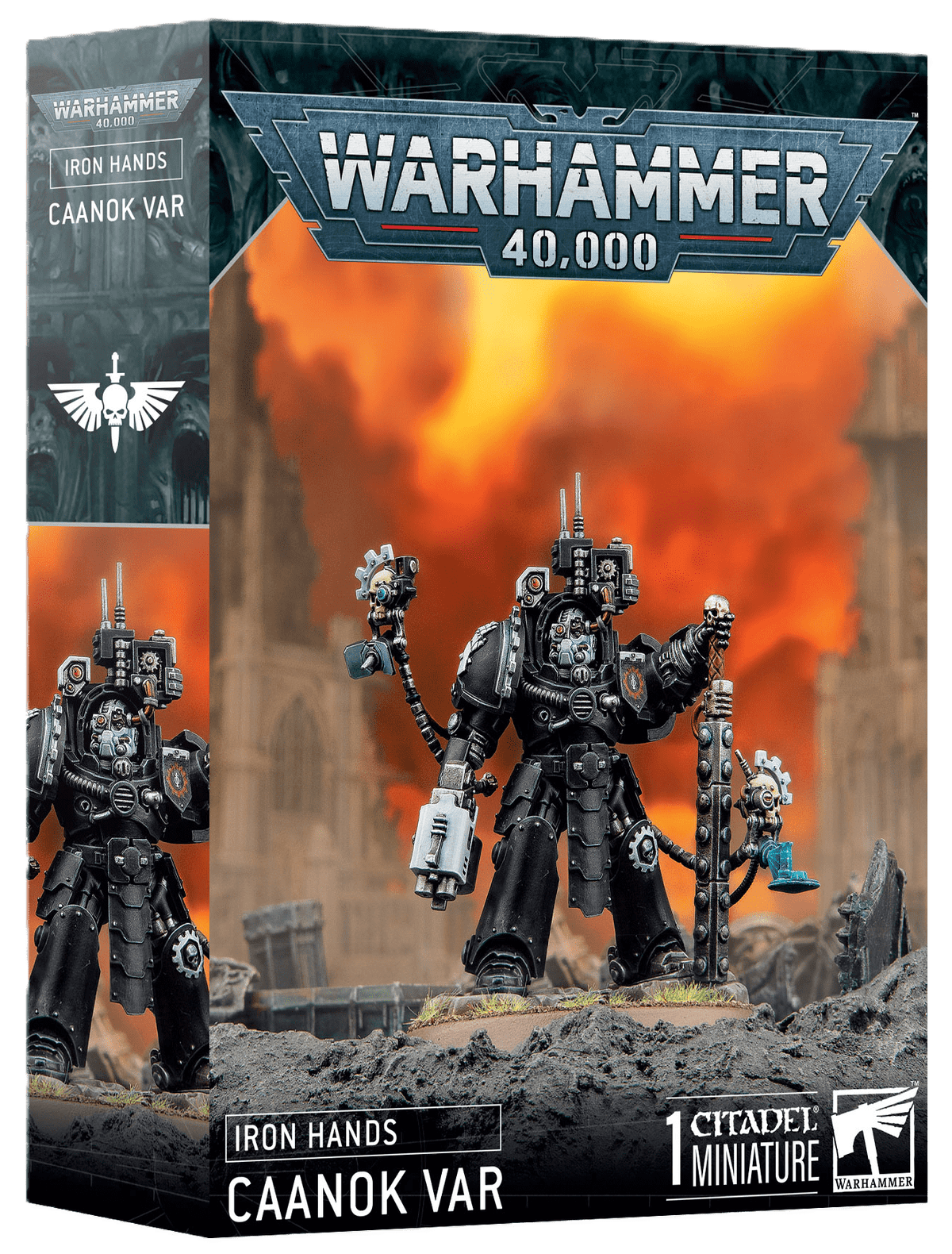 Games Workshop Tabletop Games > Games Workshop > Warhammer 40k > Iron Hands Warhammer 40k - Iron Hands: Caanok Var 5011921248353 55-59