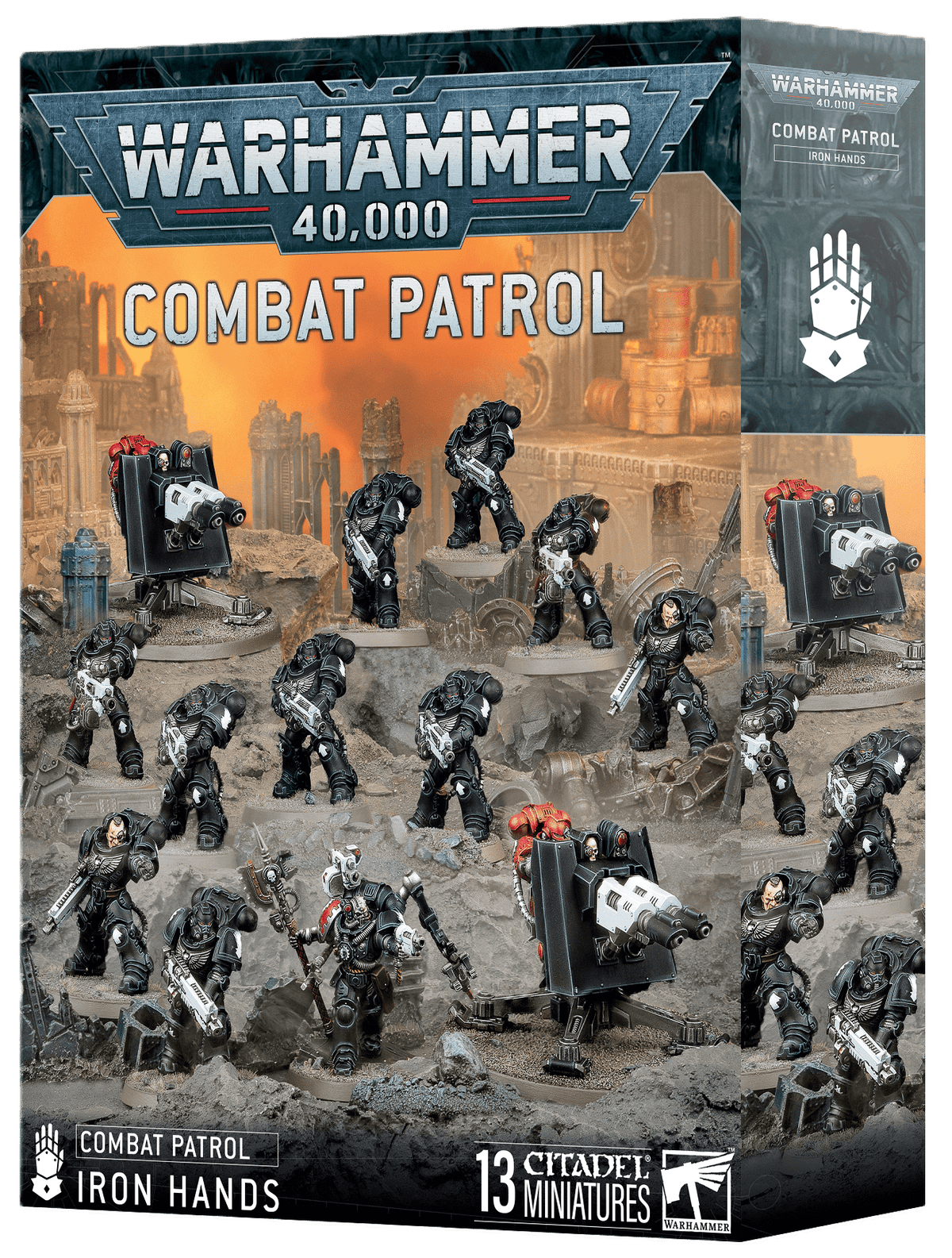 Games Workshop Tabletop Games > Games Workshop > Warhammer 40k > Iron Hands Warhammer 40k - Iron Hands: Combat Patrol 5011921244027 73-555