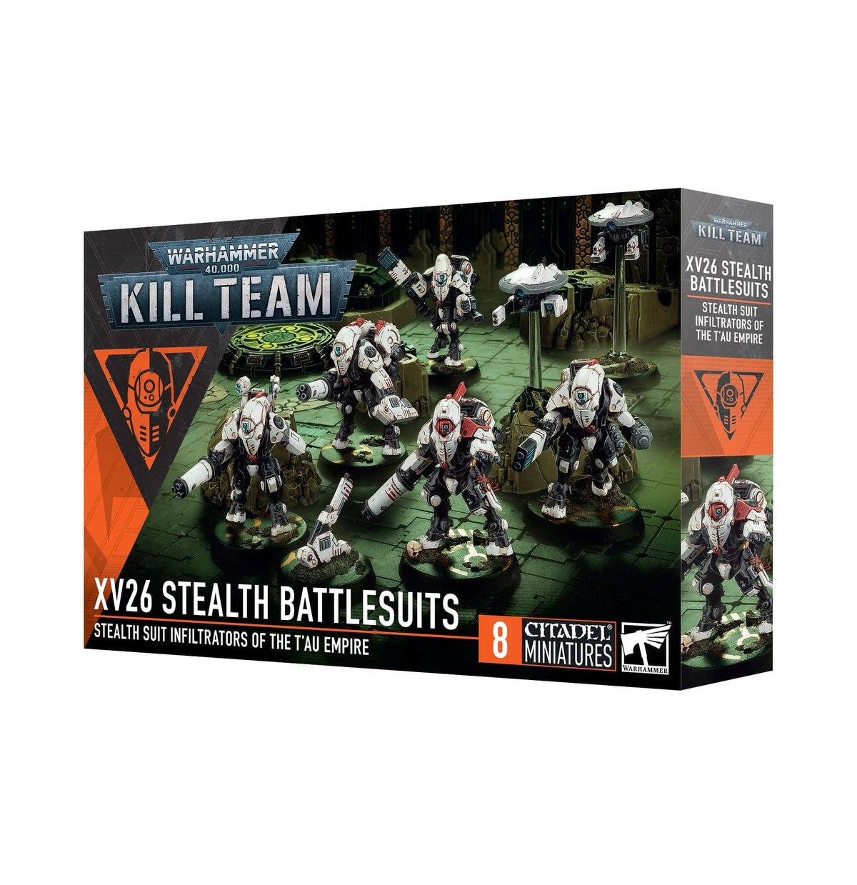 Games Workshop Tabletop Games > Games Workshop > Warhammer 40k > Kill Team Warhammer: Kill Team - XV26 Stealth Battlesuits 5011921253579 102-13
