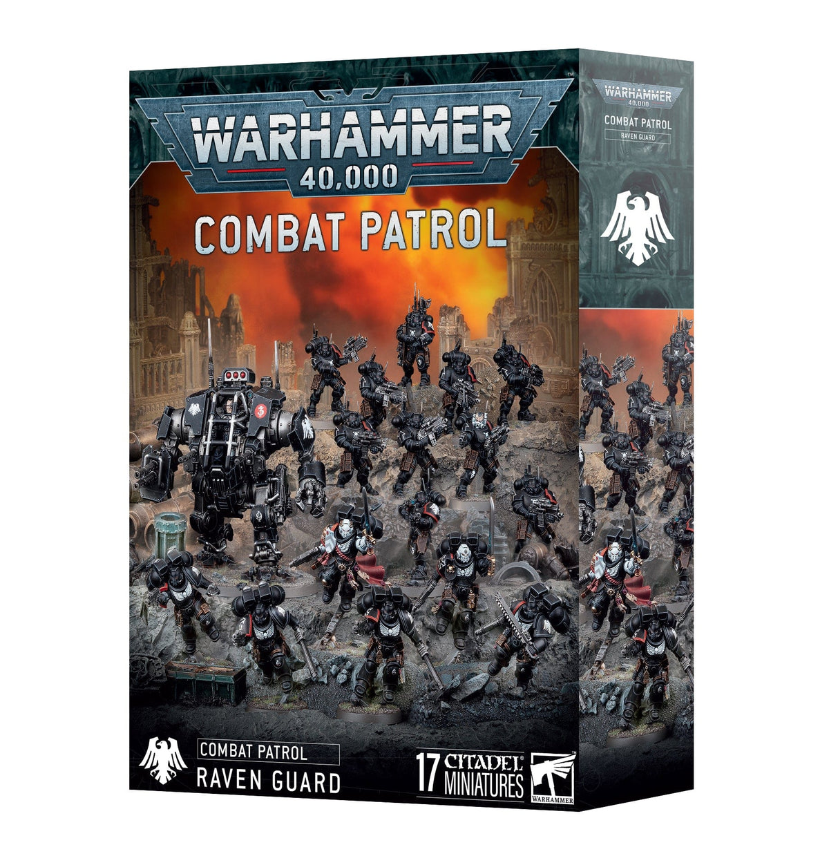 Games Workshop Tabletop Games > Games Workshop > Warhammer 40k > Raven Guard Warhammer 40K - Raven Guard: Combat Patrol 5011921241989 73-554