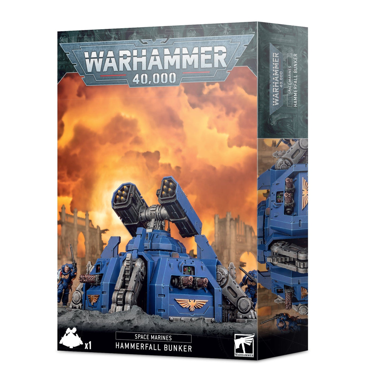 Games Workshop Tabletop Games > Games Workshop > Warhammer 40k > Space Marines Warhammer - 40k: Space Marines - Hammerfall Bunker 5011921141272 48-22