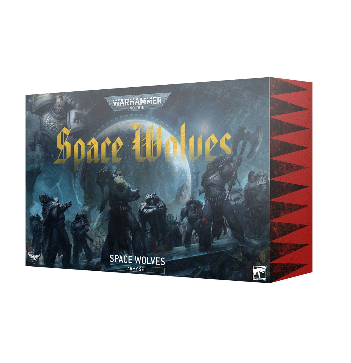 Games Workshop Tabletop Games > Games Workshop > Warhammer 40k > Space Wolves Warhammer 40K - Space Wolves Army Set (ENG) 5011921241385 53-33