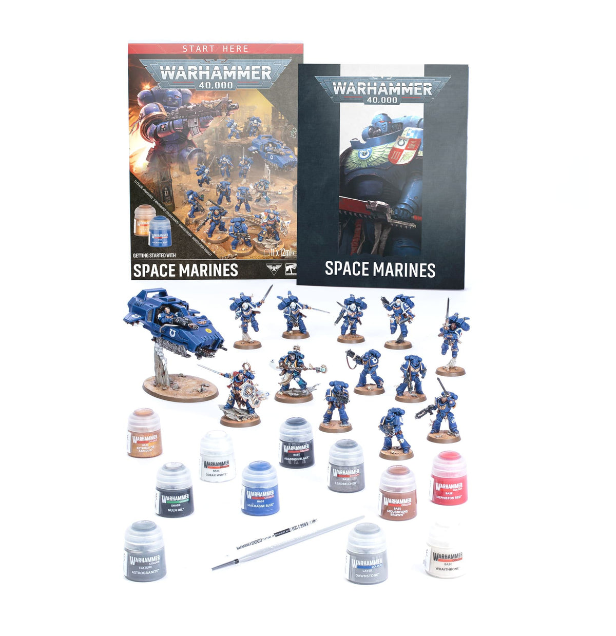 Games Workshop Tabletop Games > Games Workshop > Warhammer 40k > Starter Sets Warhammer 40K - Getting Started with Space Marines Set 5011921272709 60-52