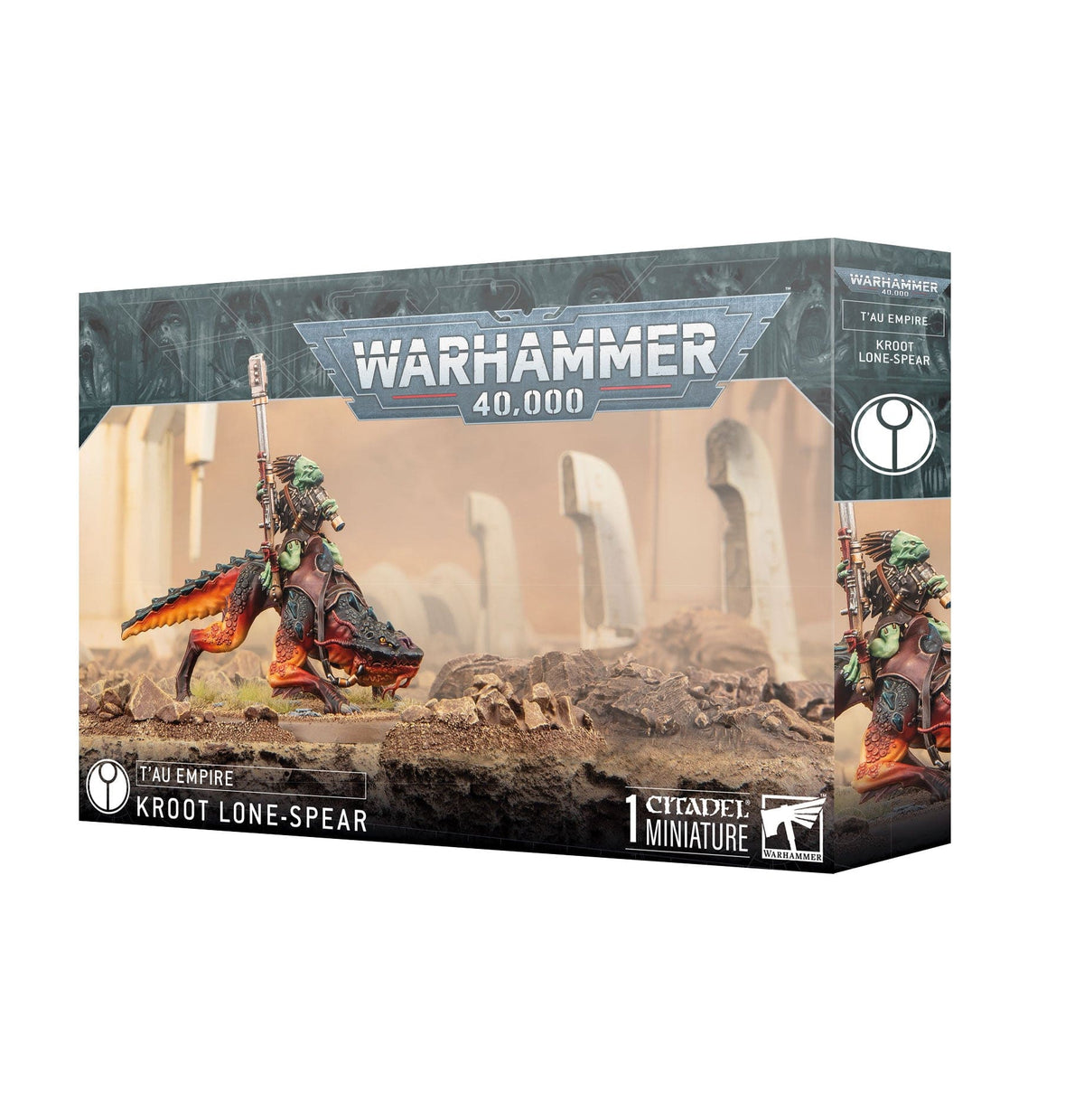 Games Workshop Tabletop Games > Games Workshop > Warhammer 40k > Tau Empire T'AU EMPIRE: KROOT LONE-SPEAR 5011921204557 56-59
