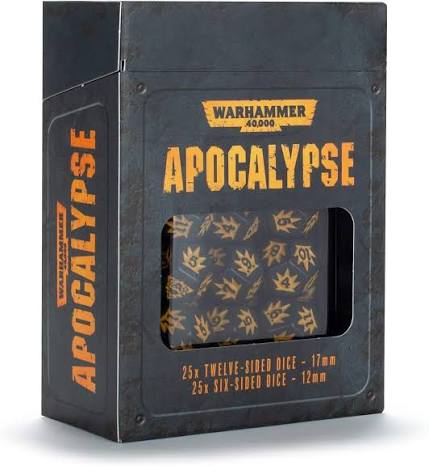 Games Workshop Tabletop Games > Games Workshop > Warhammer 40k Warhammer - 40k Apocalypse: Dice 5011921121175 40-42
