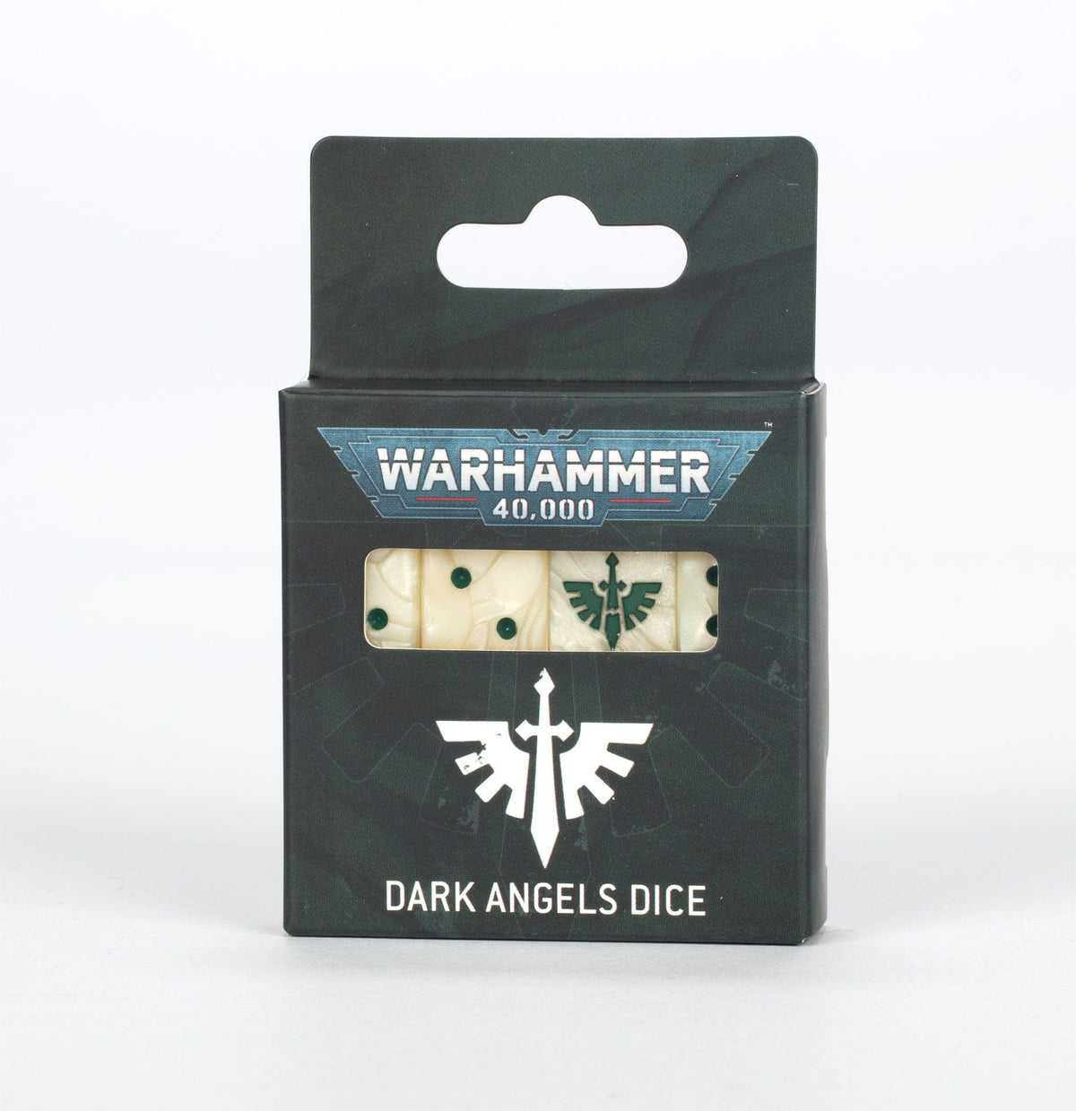 Games Workshop Tabletop Games > Games Workshop > Warhammer 40k Warhammer - 40k: Dark Angels Dice 5011921184682 44-42