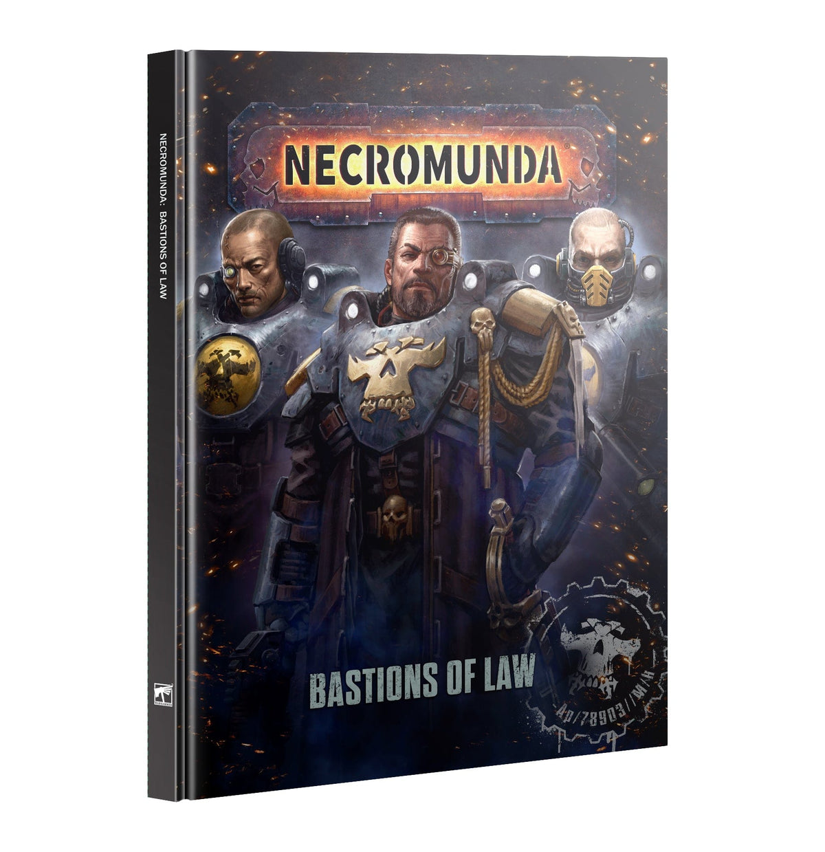 Games Workshop Tabletop Games > Games Workshop > Warhammer 40k Warhammer 40K - Necromunda: Bastions of Law (HB) 9781837791019 301-48