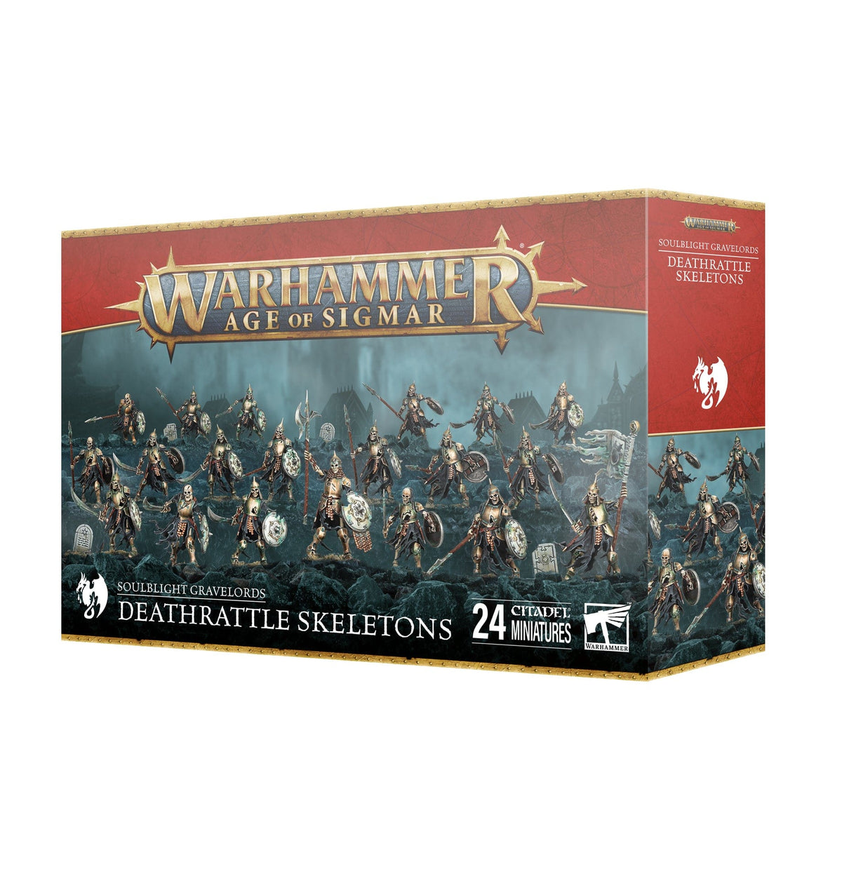 Games Workshop Tabletop Games > Games Workshop > Warhammer 40k Warhammer 40K - SBLIGHT GRAVELRDS: DEATHRATTLE SKELETONS 5011921230167 91-42
