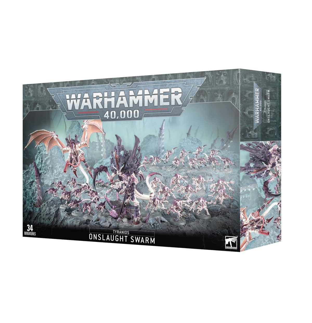 Games Workshop Tabletop Games > Games Workshop > Warhammer 40k Warhammer 40k - Tyranids: Onslaught Swarm 5011921205608 51-66