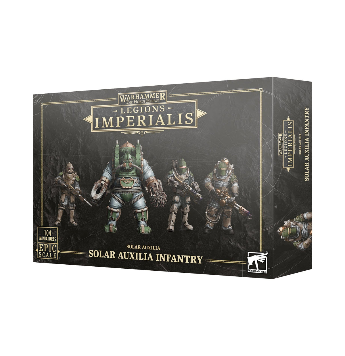 Games Workshop Tabletop Games > Games Workshop > Warhammer 40k Warhammer: Horus Heresy - Legions Imperialis - Solar Auxilia Infantry 5011921164721 03-14