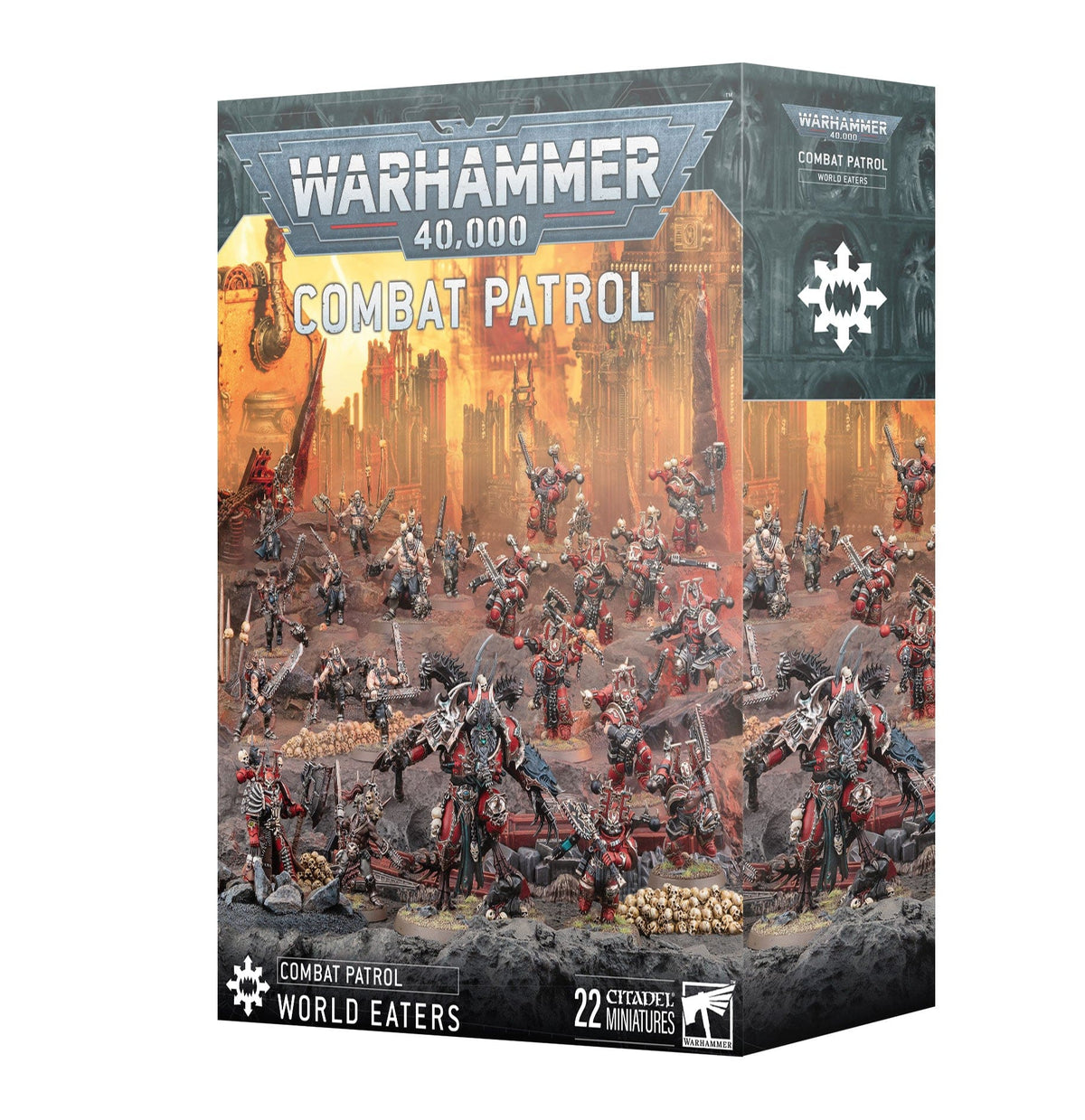 Games Workshop Tabletop Games > Games Workshop > Warhammer 40k > World Eaters Warhammer 40K - World Eaters: Combat Patrol 5011921225682 73-672