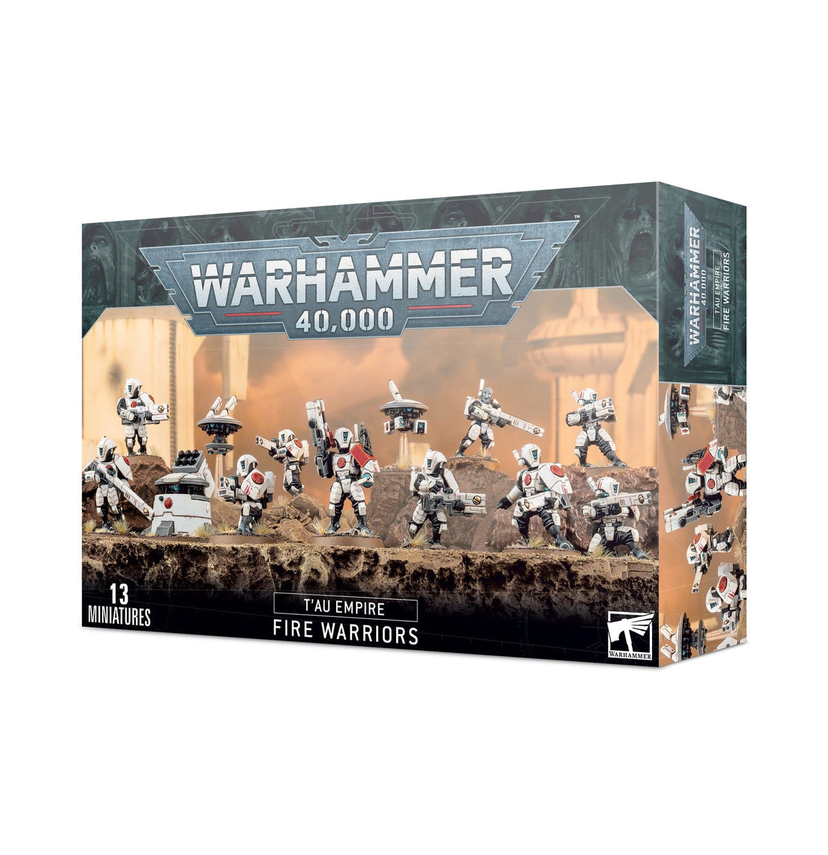 Games Workshop Tabletop Games > Miniature Games Warhammer - 40k: T'au Empire - Fire Warriors 5011921169979 56-06