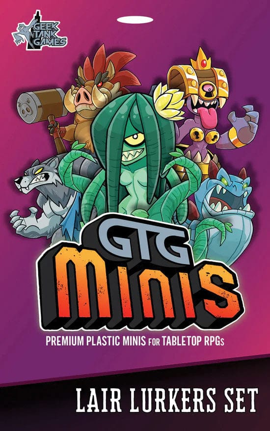 Geek Tank Games Miniatures > Other Miniatures GTG Minis: Lair Lurkers 1 Set 850014036126 GTK 1029
