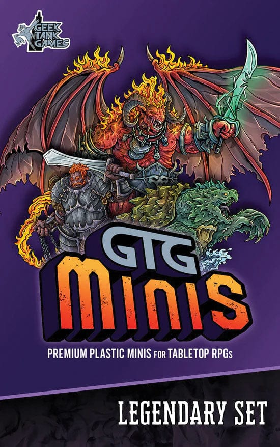Geek Tank Games Miniatures > Other Miniatures GTG Minis: Legendary Set 850014036010 GTK 1011
