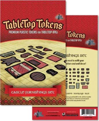 Geek Tank Games Miniatures > Other Miniatures GTG Minis: Tabletop Tokens Castle Furniture Set 863128000419 GTK 1002