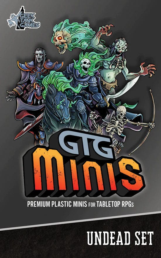 Geek Tank Games Miniatures > Other Miniatures GTG Minis: Undead Set 1 850014036003 GTK 1015
