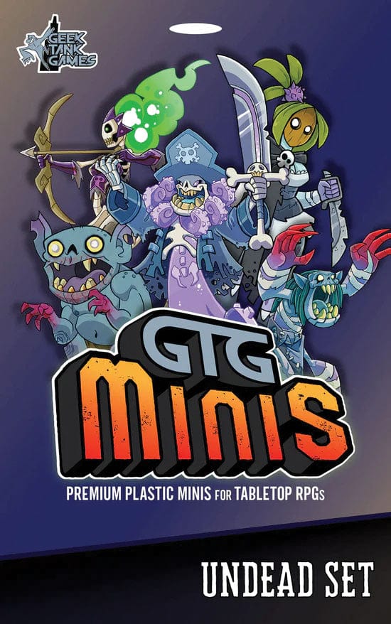 Geek Tank Games Miniatures > Other Miniatures GTG Minis: Undead Set 2 850014036157 GTK 1032