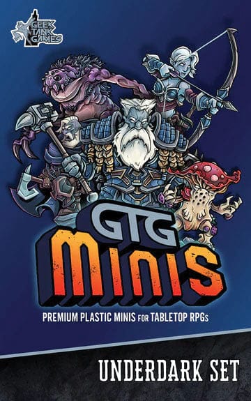 Geek Tank Games Miniatures > Other Miniatures GTG Minis: Underdark Set 850014036027 GTK 1013