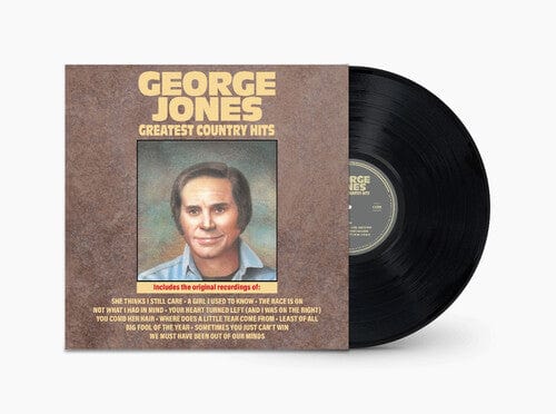 George Jones Music > Vinyl Records George Jones - Greatest Country Hits 715187736917 CRB736917.1