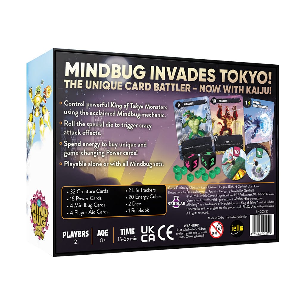 Ghost Galaxy Board Games > Card Games Mindbug: King of Tokyo 810165820999 MB10