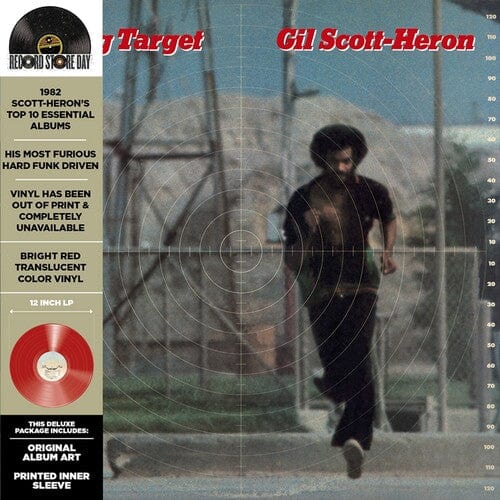 Gil Scott-Heron Music > Vinyl Records Gil Scott-Heron - Moving Target (RSD Exclusive, Colored Vinyl, Red) 3700477838515 LLM783851.1