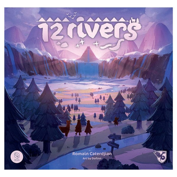Good Games Publishing Board Games 12 Rivers 9309000219087 GOO026