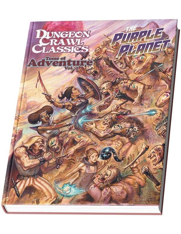 Goodman Games Books > RPG Dungeon Crawl Classics RPG: Tome of Adventure - Volume 4, The Purple Planet 9781961756311 GMG 5133