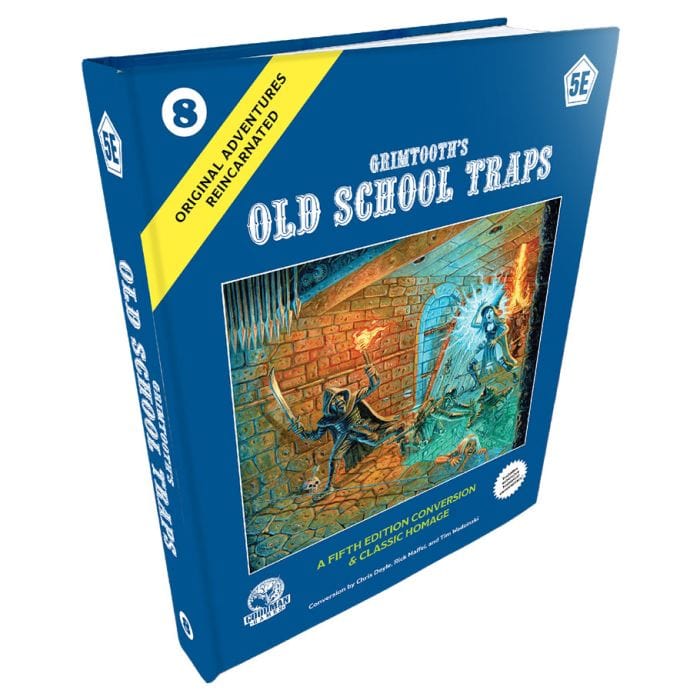 Goodman Games Tabletop Games > Role-Playing Games D&D 5E: Original Adventures Reincarnated #8 Grimtooth’s Old School Traps 9781961756212 GMG50008