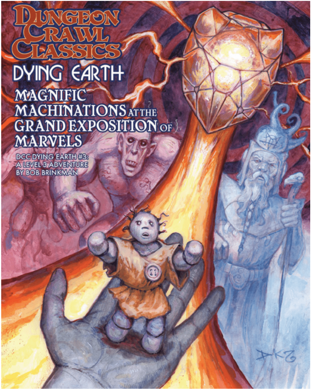 Goodman Games Tabletop Games > Role-Playing Games Dungeon Crawl Classics: Dying Earth - #3 Magnificent Machinations at the Grand Exposition 9781958809273 GMG 5269S