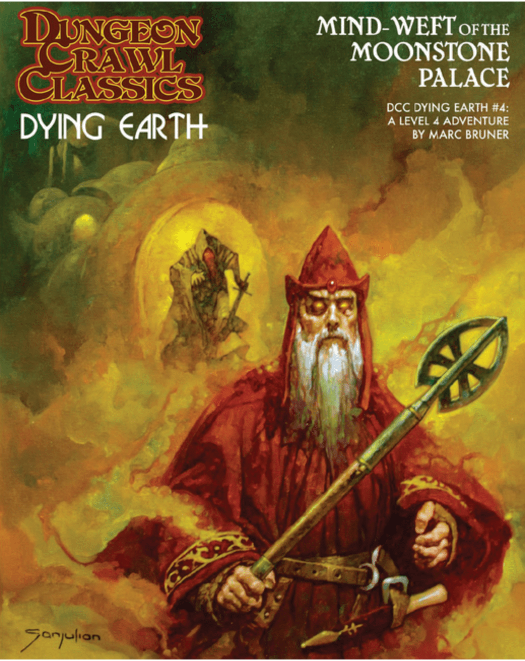 Goodman Games Tabletop Games > Role-Playing Games Dungeon Crawl Classics: Dying Earth - #4 Mind Weft of the Moonstone Palace 9781958809280 GMG 5270S
