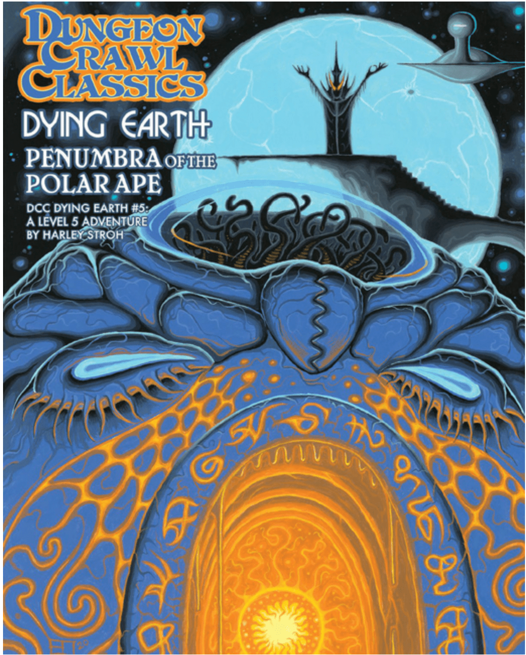 Goodman Games Tabletop Games > Role-Playing Games Dungeon Crawl Classics: Dying Earth - #5 Penumbra of the Polar Ape 9781958809297 GMG 5271S