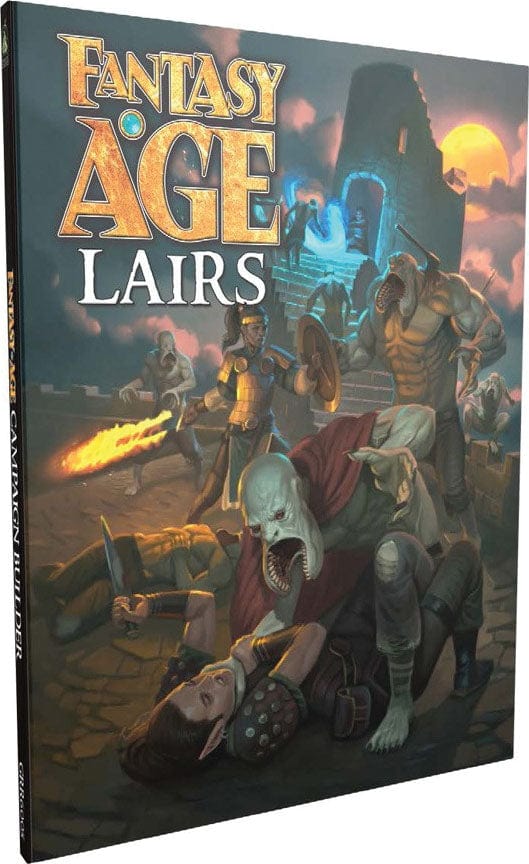 Green Ronin Publishing Tabletop Games > Role-Playing Games Fantasy AGE RPG: Lairs Hardcover 9781949160086 GRR 6008