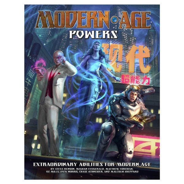 Green Ronin Publishing Tabletop Games > Role-Playing Games Modern AGE: Powers 9781949160420 GRR6309