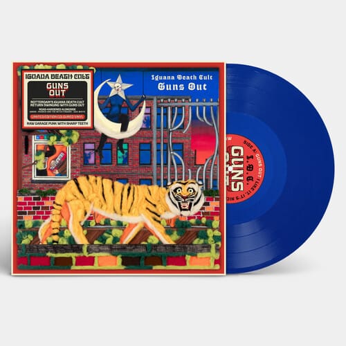 Greenway Music > Vinyl Records Iguana Death Cult - Guns Out (Colored Vinyl, Blue) 199806903322 GRWY104.1