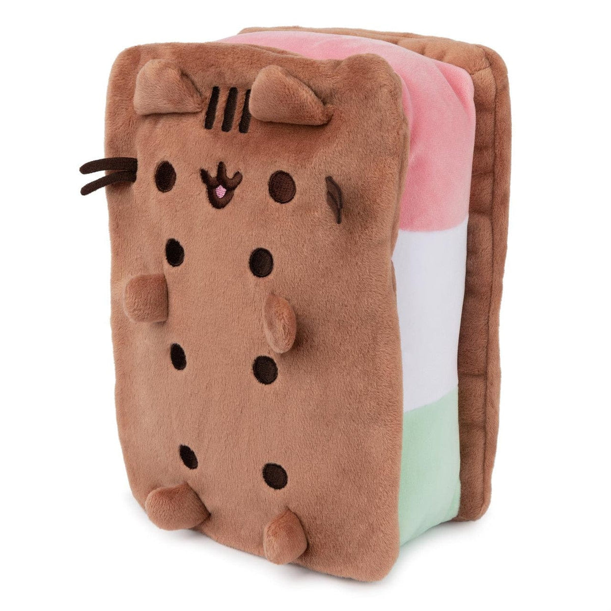 Gund Toys > Plushies GUND: Pusheen - Neapolitan Ice Cream Sandwich 9.5" 778988446669 6066134