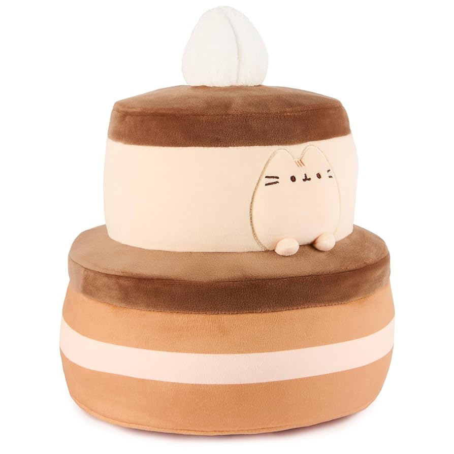 Gund Toys > Plushies Gund: Pusheen Sweets - Chocolate Cake Squisheen 11" 681147052802 6072143