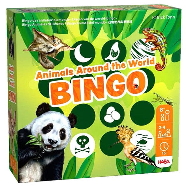Haba USA Board Games Animals Around the World Bingo 4010168286679 HAB2012719002