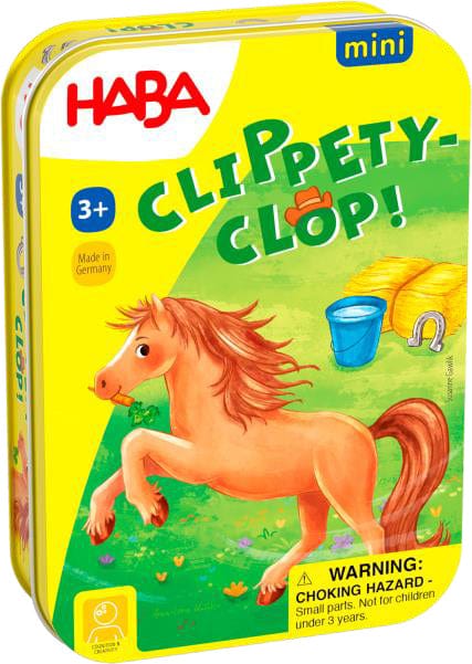 Haba USA Board Games > Small Box Games Clippety-Clop 4010168267517 HAB 306973