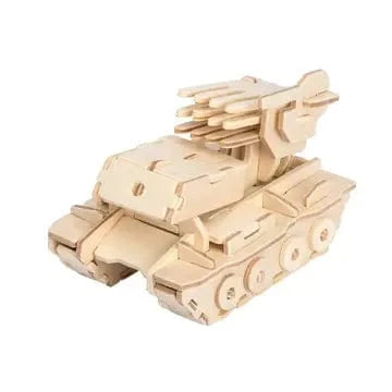 Hands Craft Model Kits > Other Model Kits 3D Wooden Puzzle: Rocket Launcher 819887020625 JP239