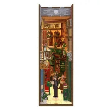 Hands Craft Model Kits > Other Model Kits DIY Miniature House Book Nook Kit: 84 Charing Cross Road 810101581595 HTQ114