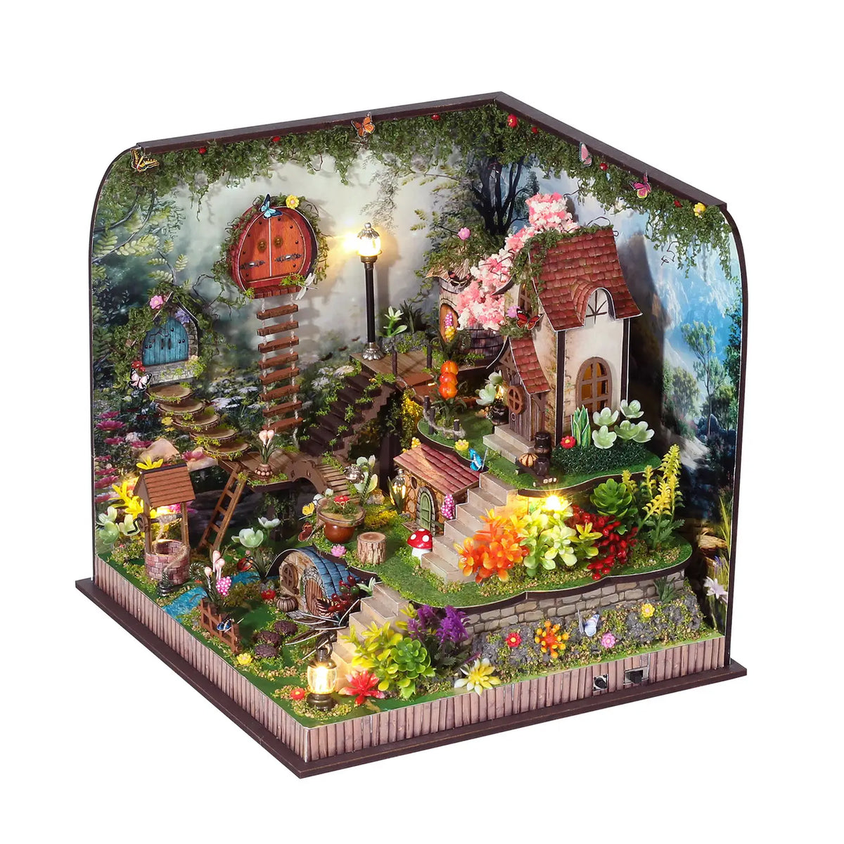 Hands Craft Model Kits > Other Model Kits Diy Miniature House Kit: Fairy House 810101582851 MIN502