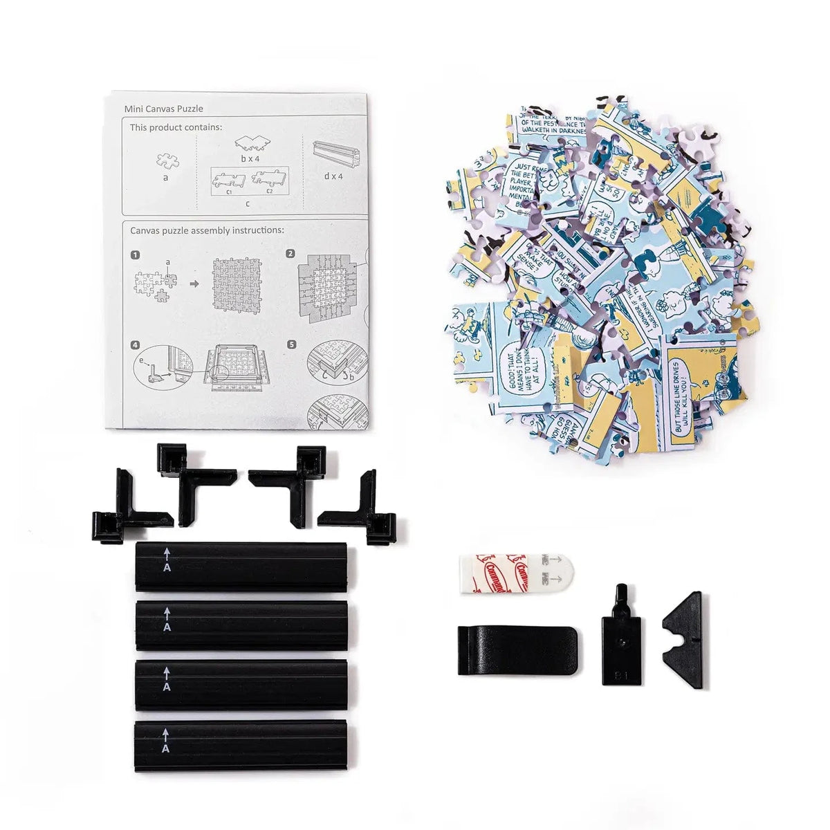 Hands Craft Model Kits > Other Model Kits Peanuts® Mini Canvas Puzzle: Snoopy 810101581694 PLP10502