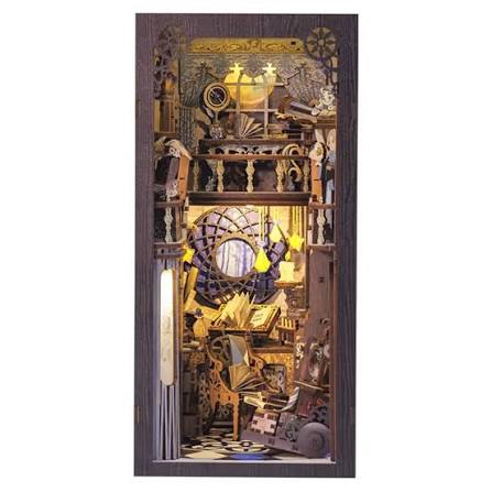 Hands Craft Puzzles > 3D Puzzles Hands Craft: DIY Book Nook Kit - Nebula Common Room 810101581045 HCB104