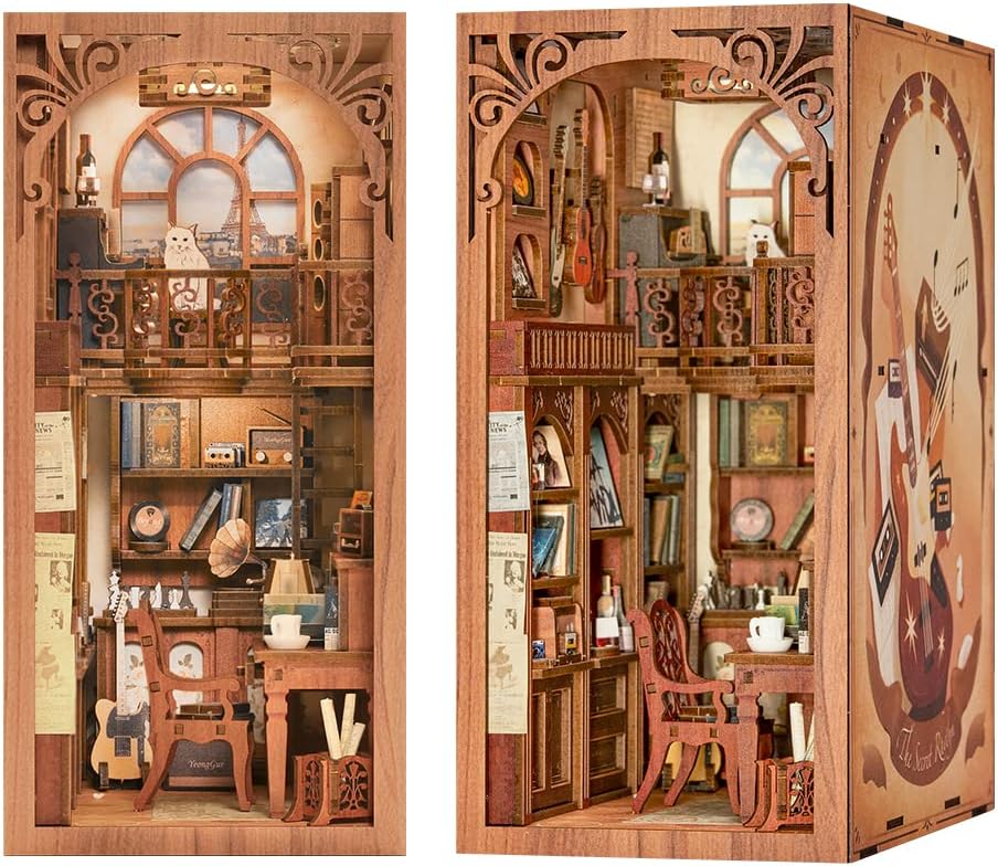Hands Craft Puzzles > 3D Puzzles Hands Craft: DIY Book Nook Kit - The Secret Rhythm 810101581052 HCB105